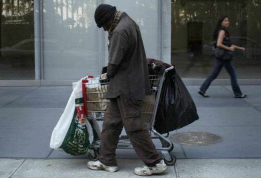 homeless