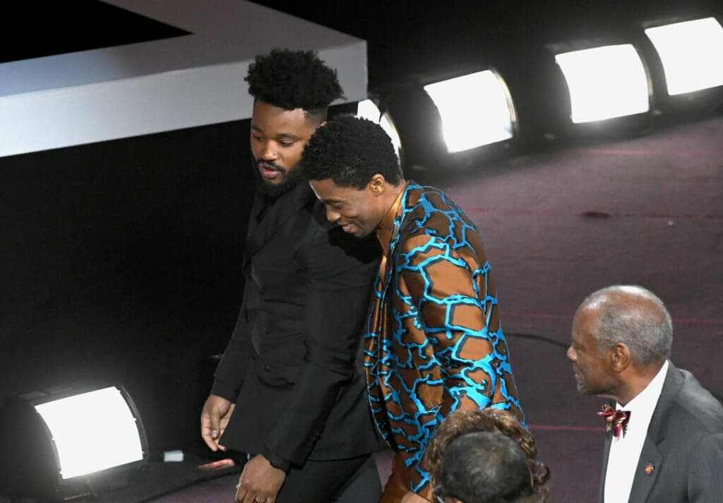 Director Ryan Coogler and actor Chadwick Boseman
