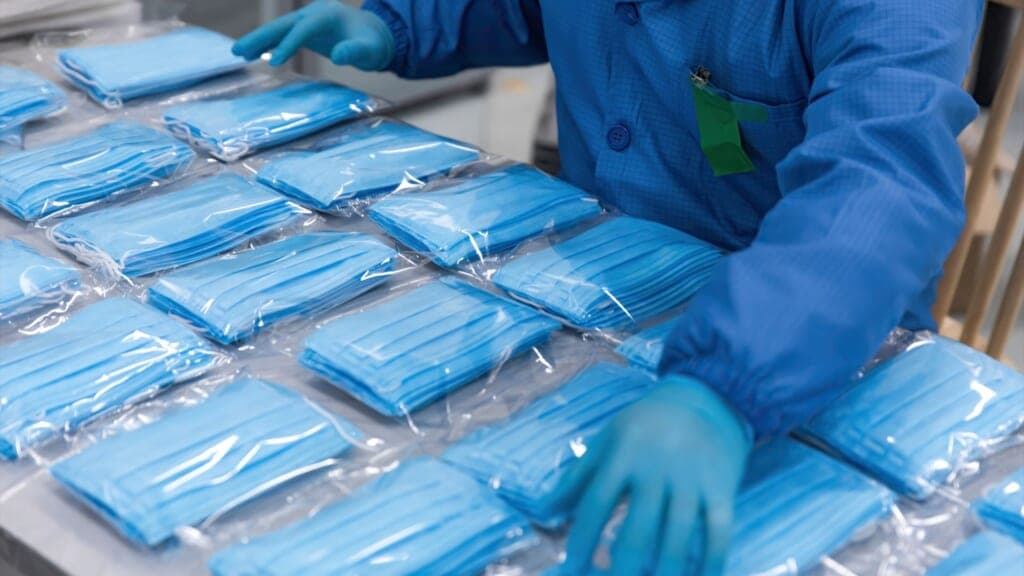 masks White House USPS