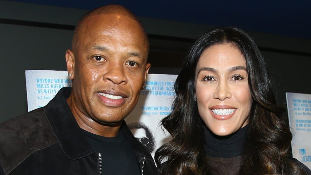 Rapper Andre “Dr. Dre” Young and wife Nicole Young