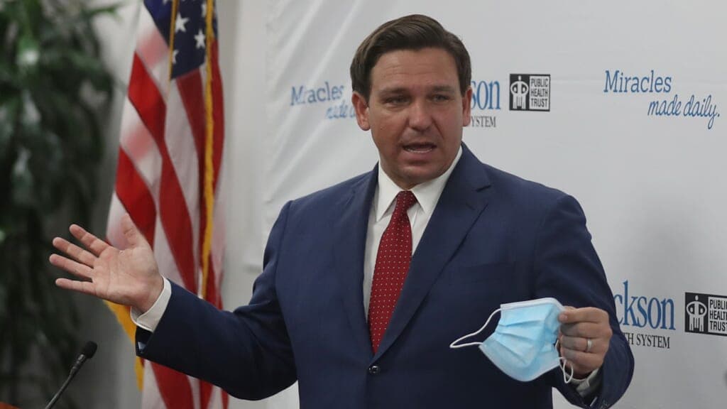 Florida Governor Ron DeSantis