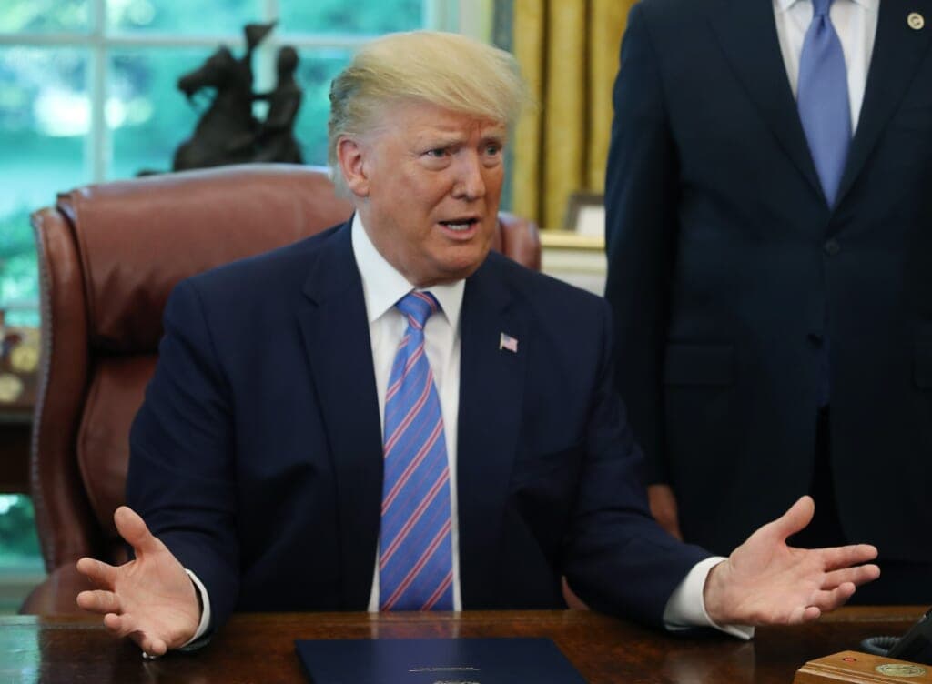 President Trump Holds Signing Ceremony For Taxpayer First Act