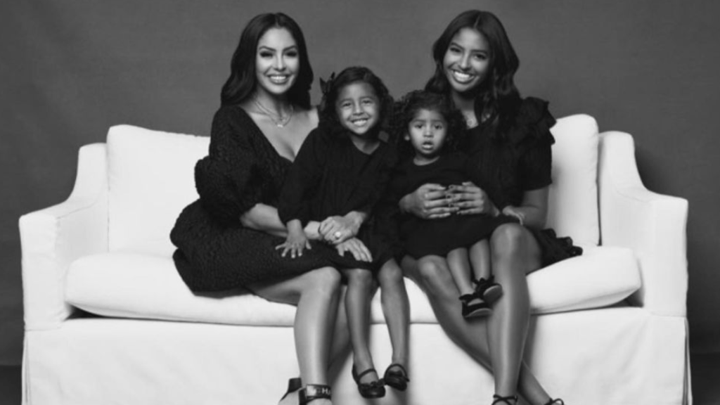 NBA star Kobe Bryant's widow, Vanessa, and daughters