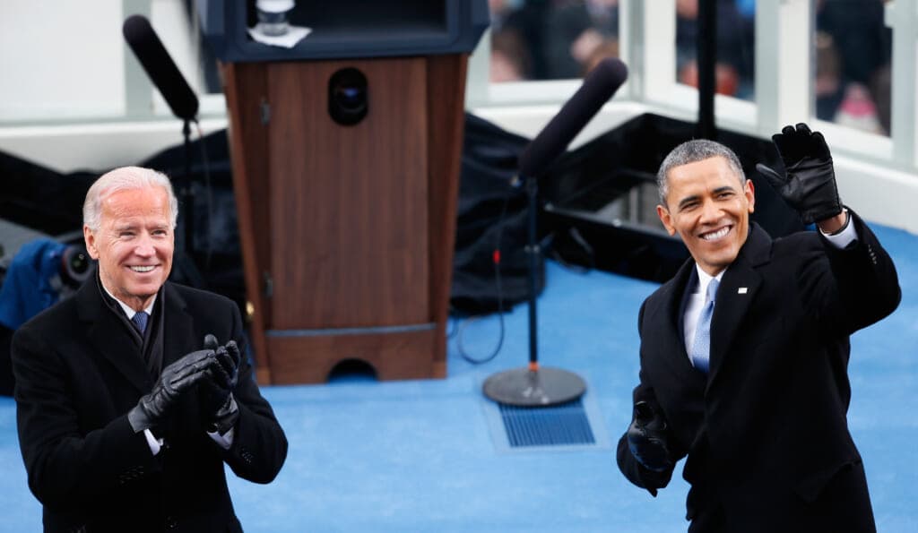 President Joe Biden and former President Barack Obama