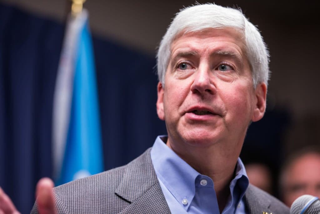 Former Michigan Gov. Rick Snyder