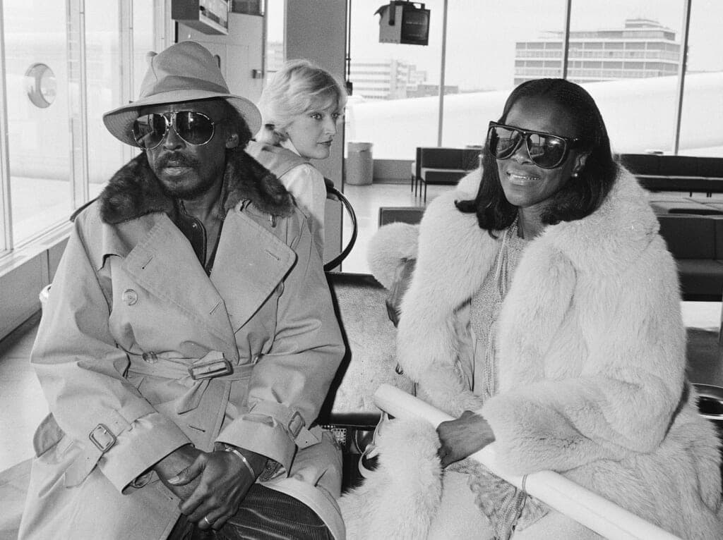 Musician Miles Davis and actor Cicely Tyson