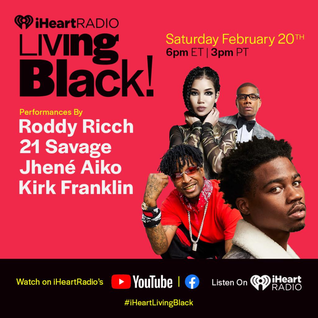 Poster for "iHeartRadio’s Living Black!"