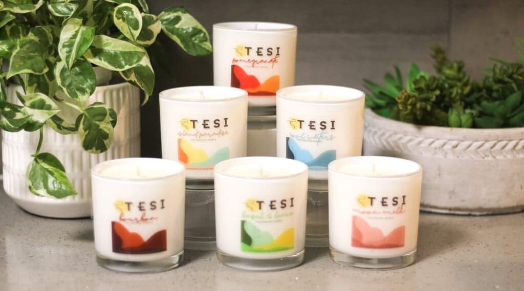 madebyTesi candles