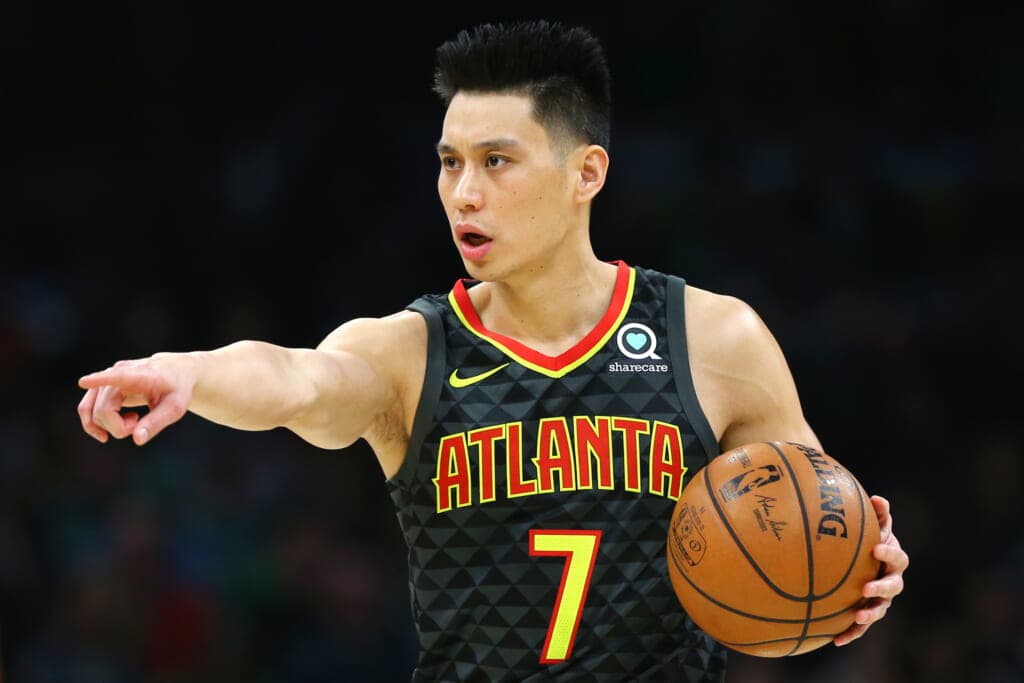 Jeremy Lin of the Atlanta Hawks