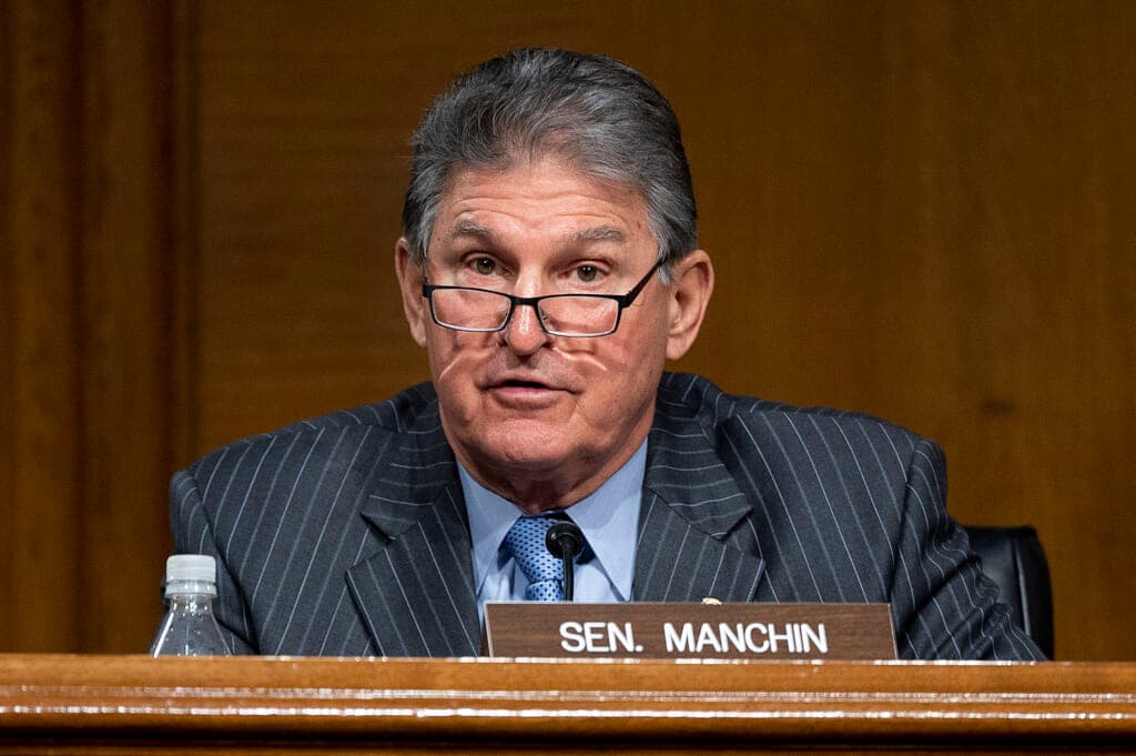 Democratic Ranking Member Joe Manchin of West Virginia