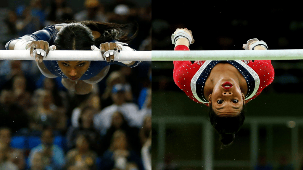 Nia Dennis Gabby Douglas www.theGrio.com