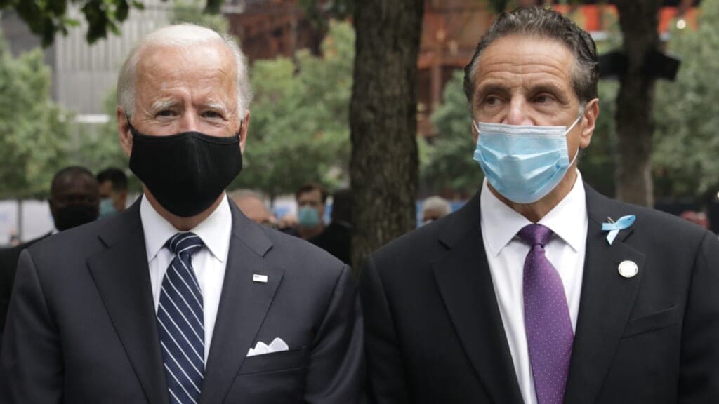 President Joe Biden and New York Gov. Andrew Cuomo