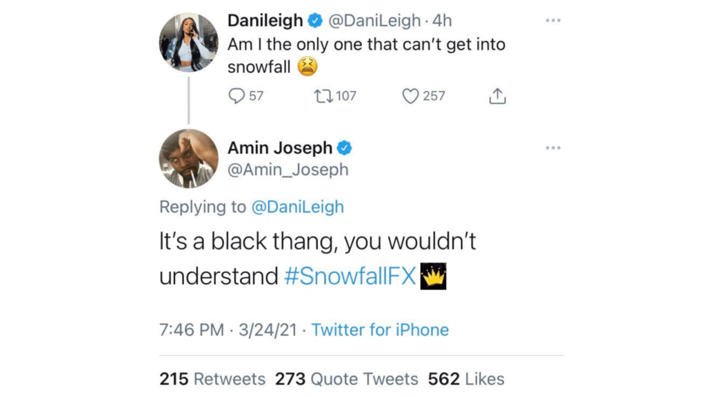 DaniLeigh Amin Joseph Screenshot www.theGrio.com