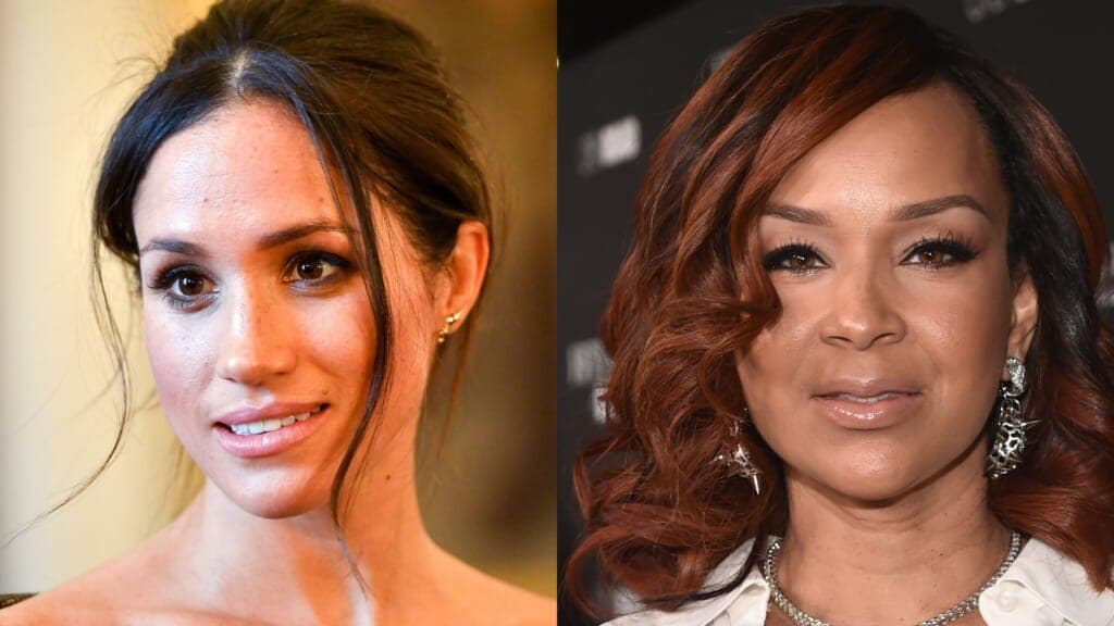 Megan Markle and actor Lisa Raye