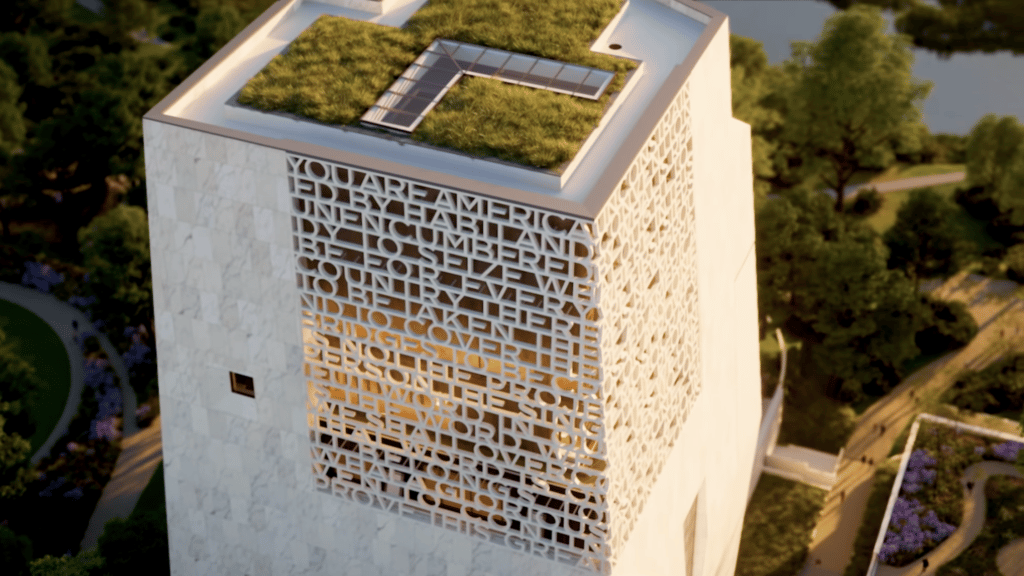 The forthcoming Obama Presidential Center in Chicago