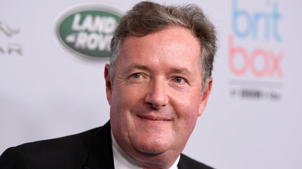 "Good Morning Britain" host Piers Morgan