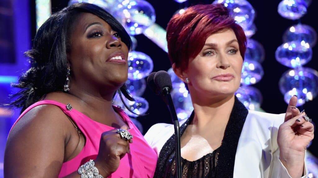TV personalities Sheryl Underwood and Sharon Osbourne