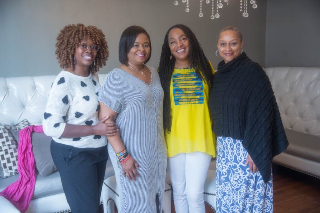 LaTosha Brown, Felecia Lucky. Margo Miller and Alice Jenkins