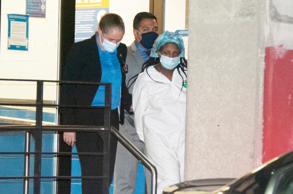 Danezja Kilpatrick is taken into custody