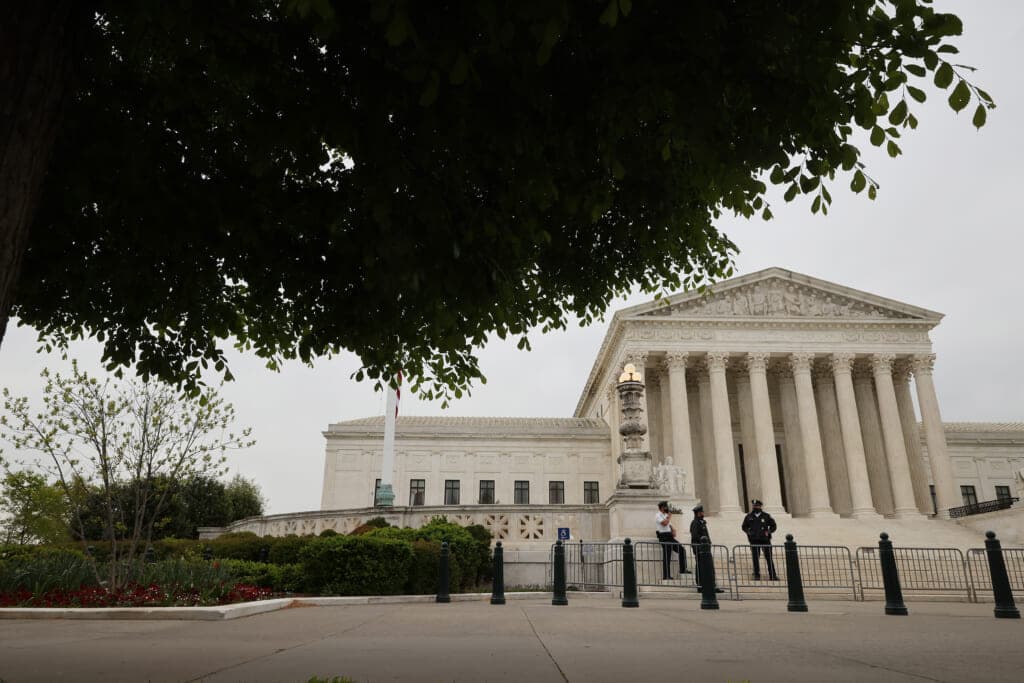 The U.S. Supreme Court building