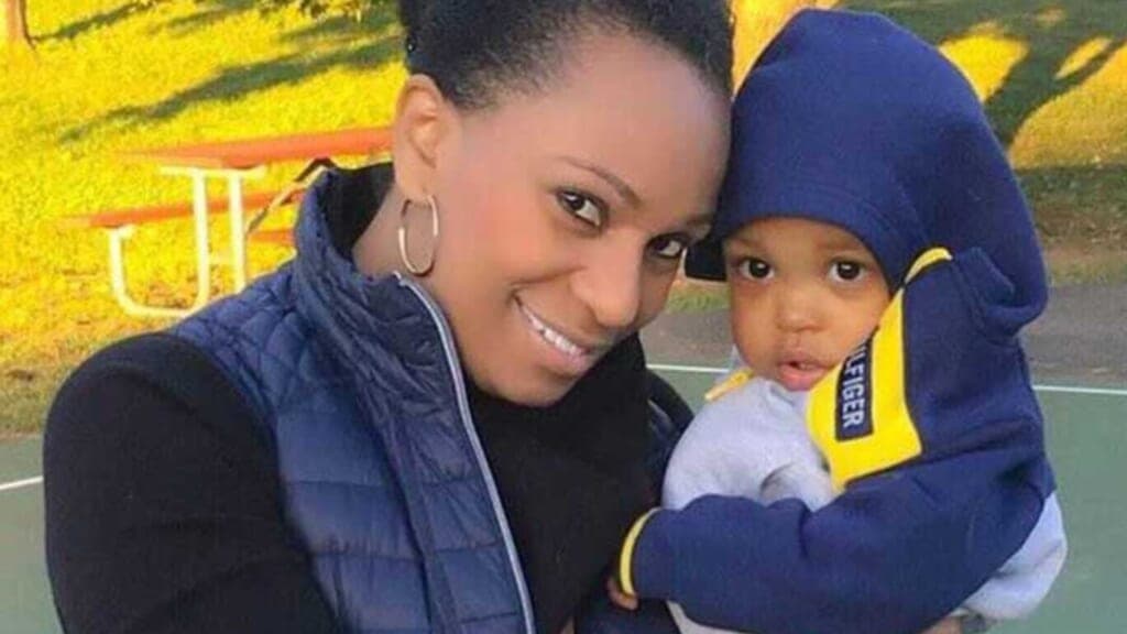 CNN correspondent Rene Marsh and her son Blake