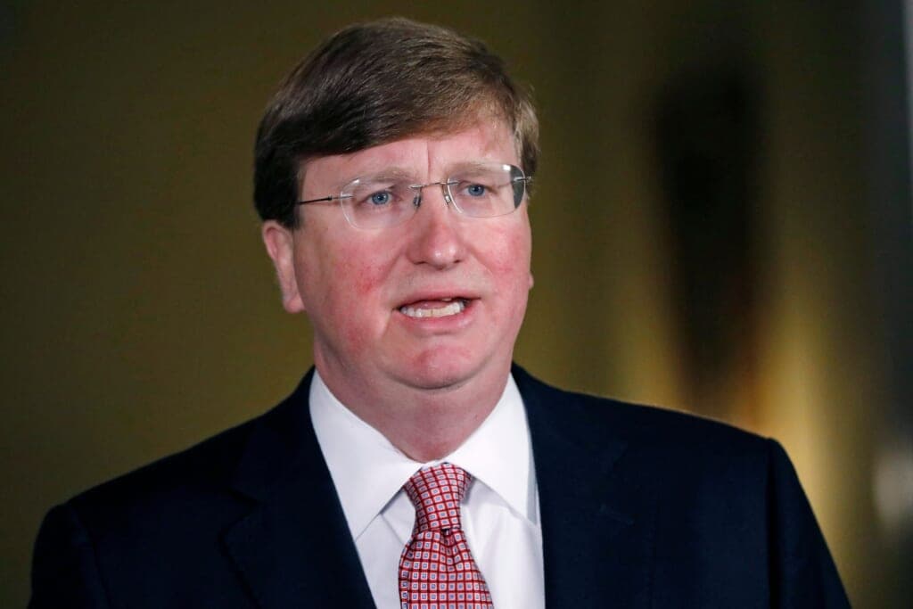 Mississippi Gov. Tate Reeves  thegrio.com 