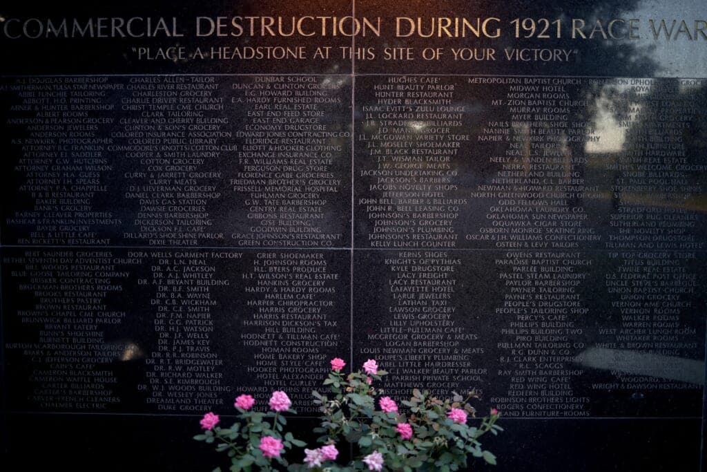 Monument Marks Tulsa Race Riot Of 1921