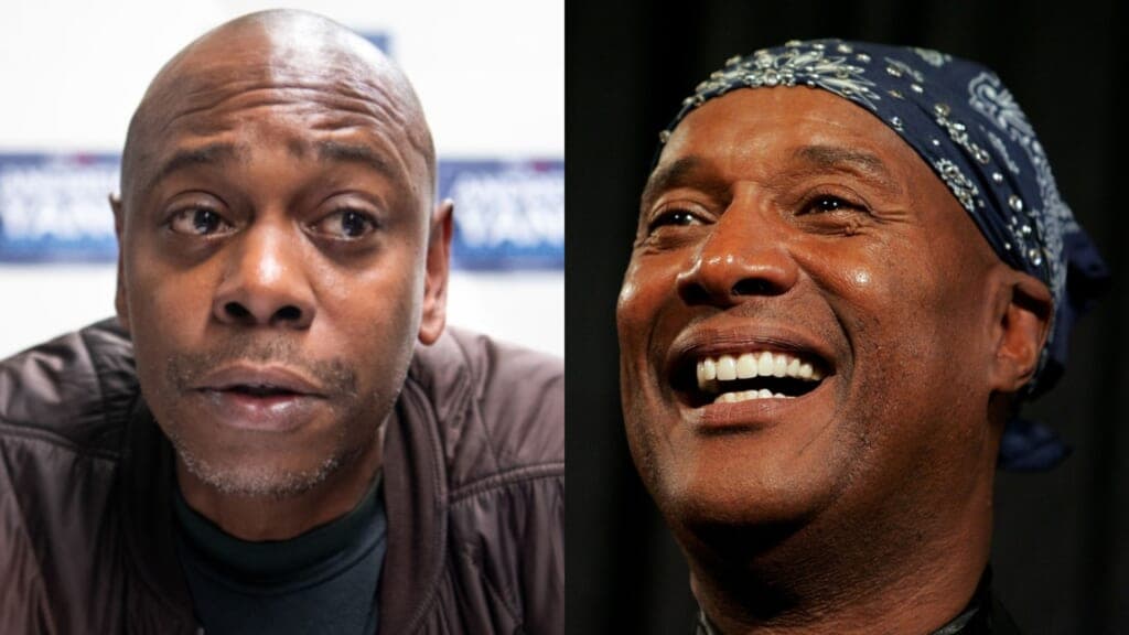 Comedians Dave Chappelle and Paul Mooney