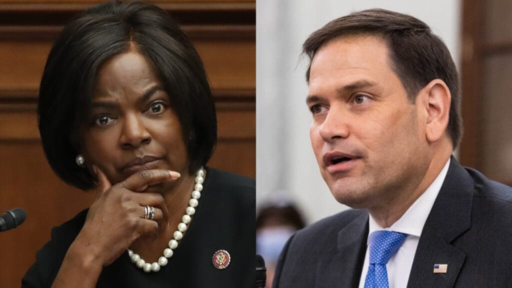 Democratic Florida Congresswoman Val Demings and Republican Marco Rubio