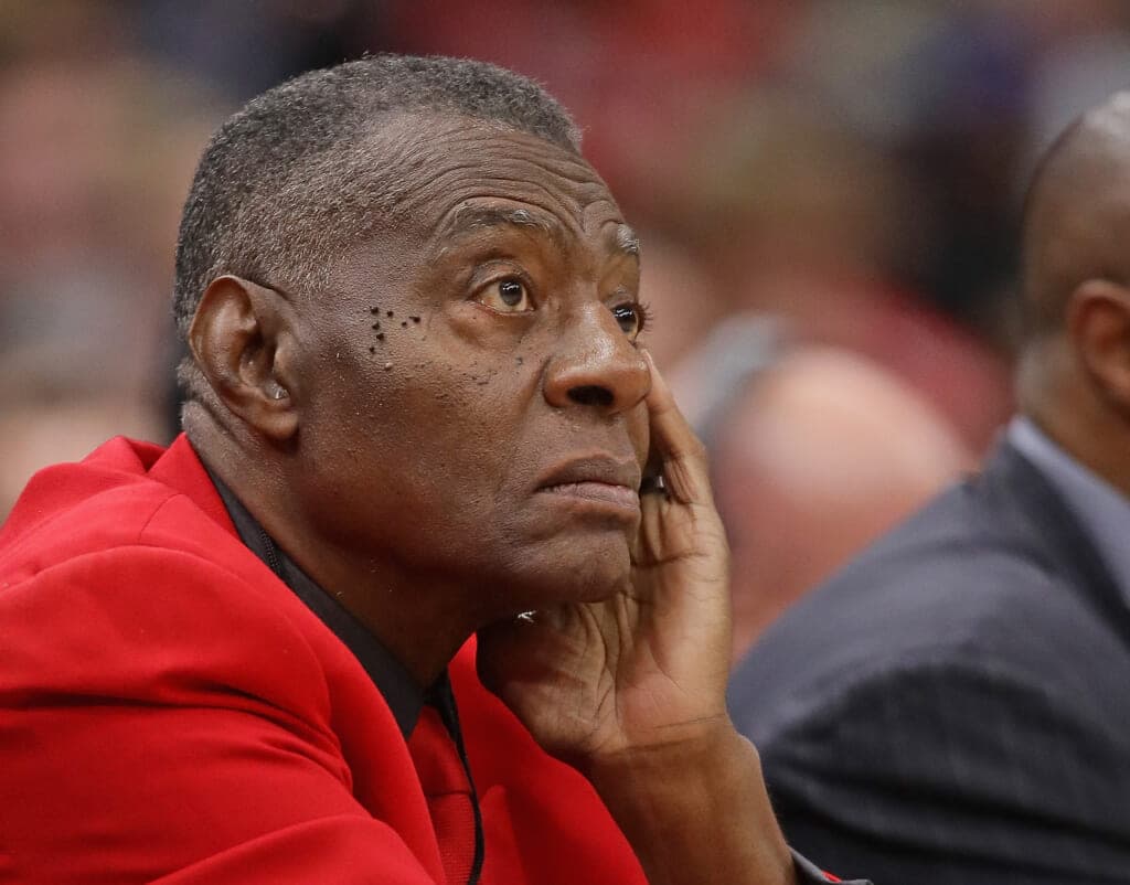 Former basketball player Bob Love of the Chicago Bulls