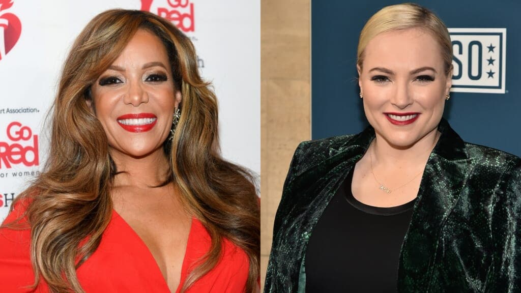 Sunny Hoston and Meghan McCain