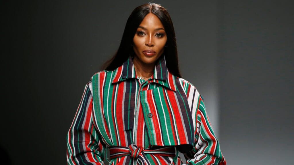 Supermodel Naomi Campbell
