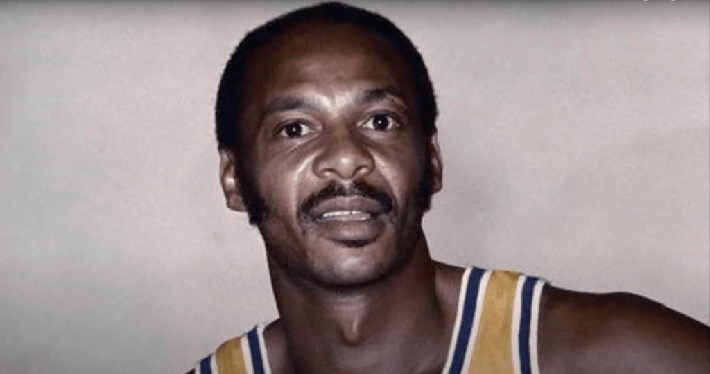 Basketball player Zelmo Beaty of the St. Louis Hawks