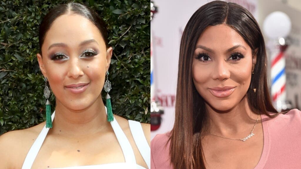 Tamera Mowry Hounsely and Tamar Braxton