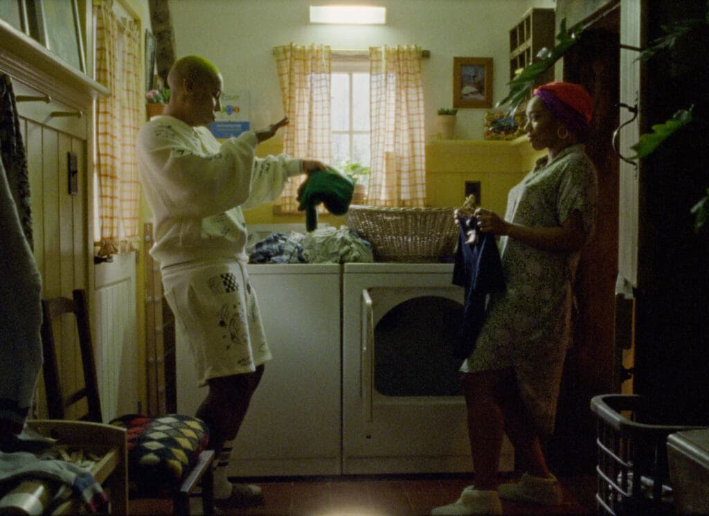 Actors Lena Waithe and Naomi Ackie in "Master of None"