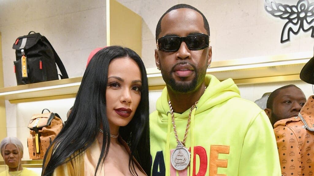 Actors Erica Mena and Safaree Samuels of “Love & Hip-Hop”