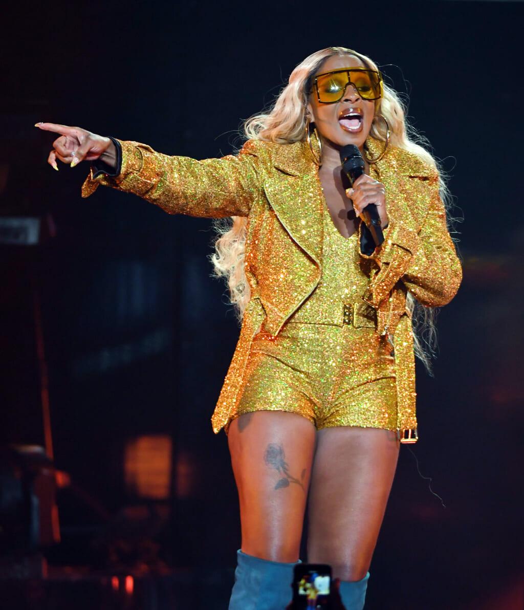 Recording artist Mary J. Blige