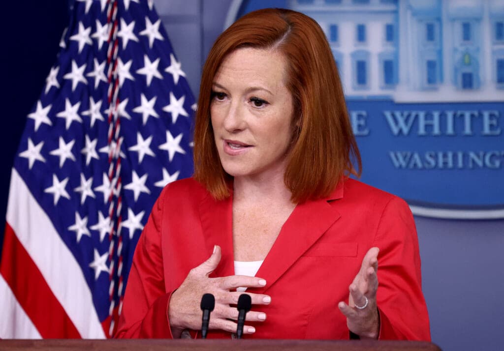 White House Press Secretary Jen Psaki 