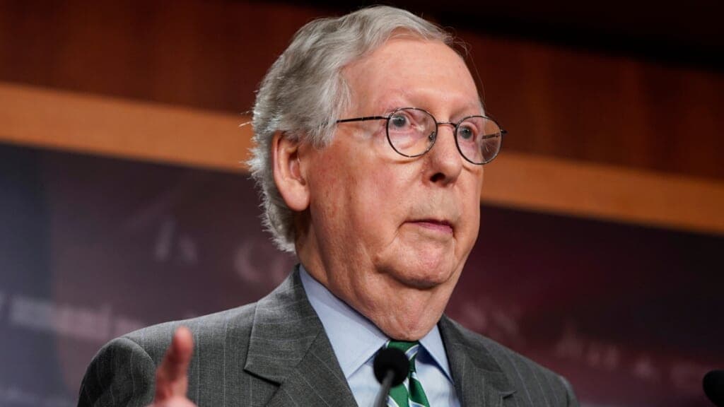 Senate Minority Leader Mitch McConnell