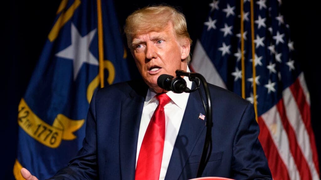 Former President Donald Trump