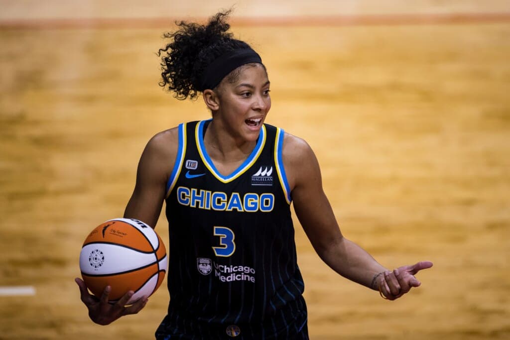 Basketball player Candace Parker