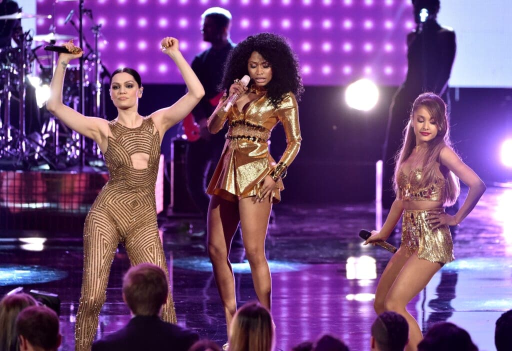 Nicki Minaj Ariana Grande Jessie J thegrio.com 