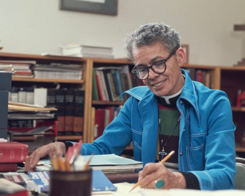 Activist, writer, priest and attorney Pauli Murray
