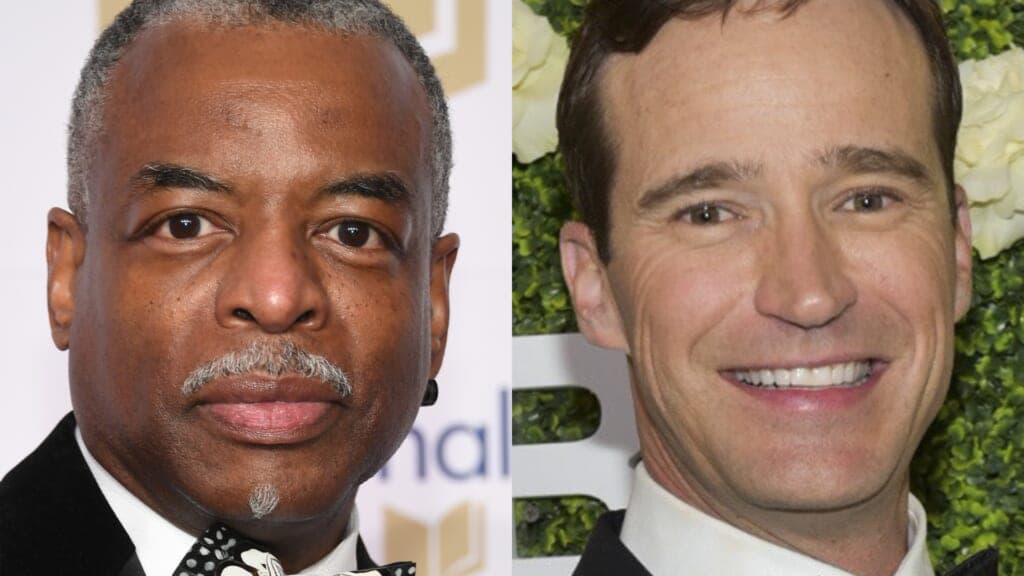 LeVar Burton and Mike Richards