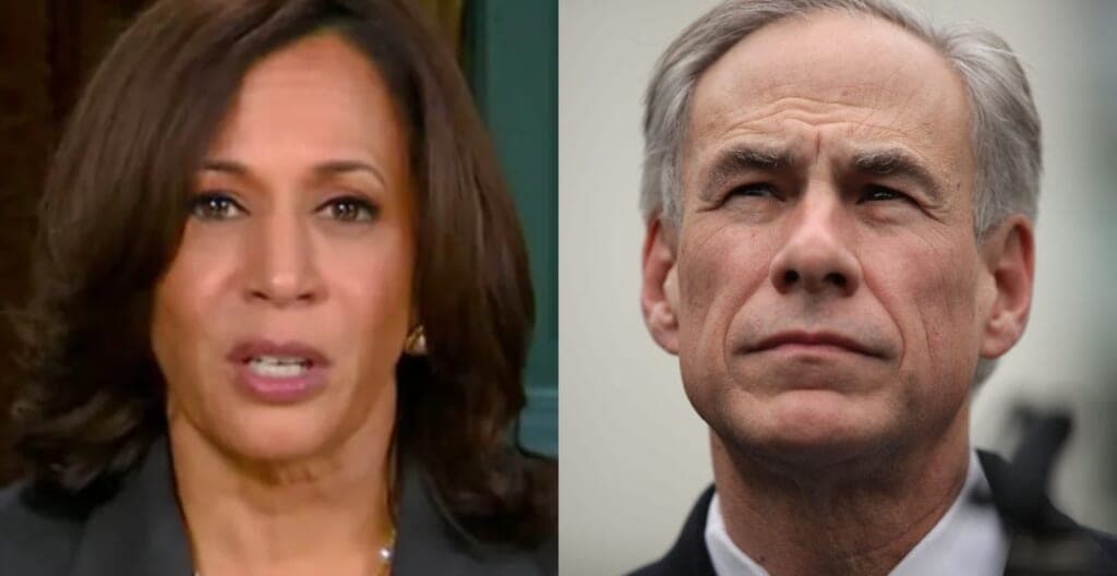 Kamala Harris Greg Abbott thegrio.com
