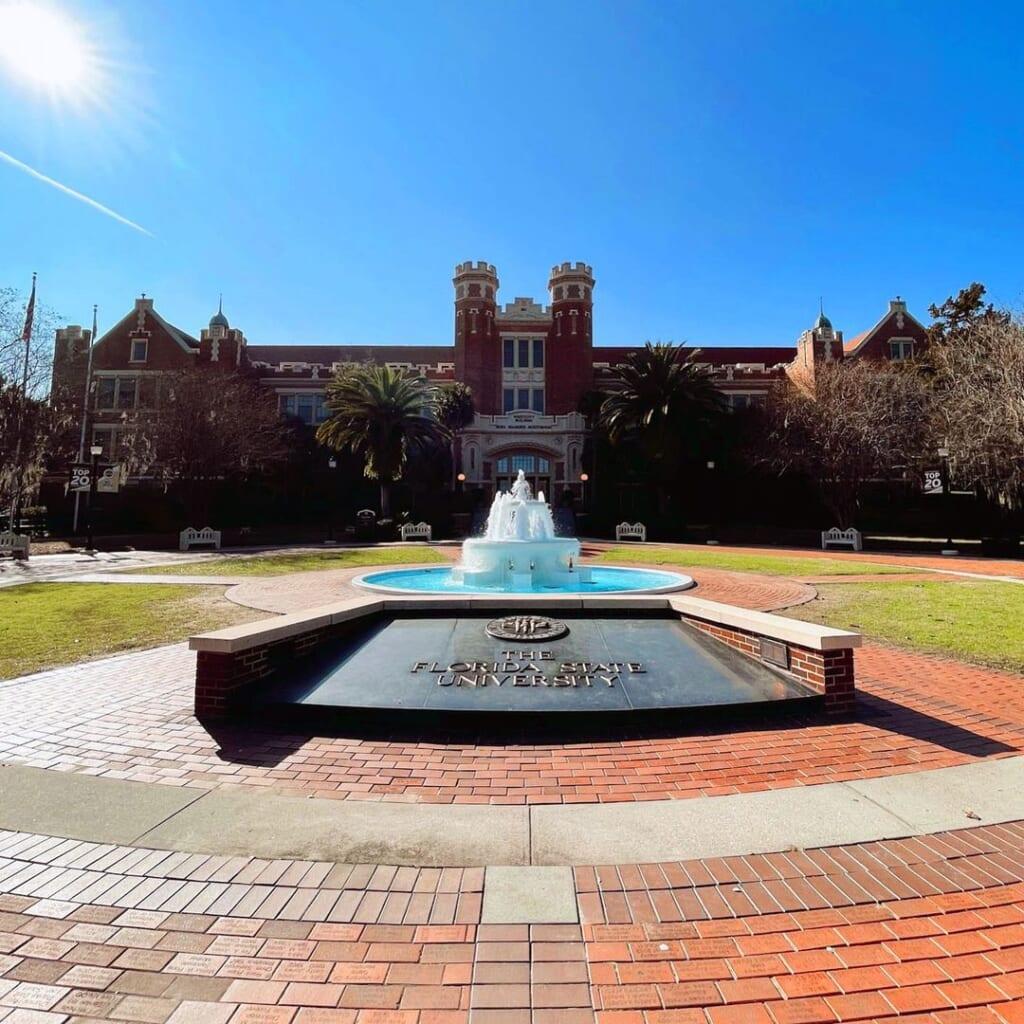 Fountain at the Florida State University