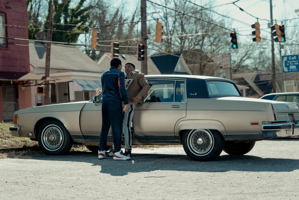 Scene from the Starz series "BMF"