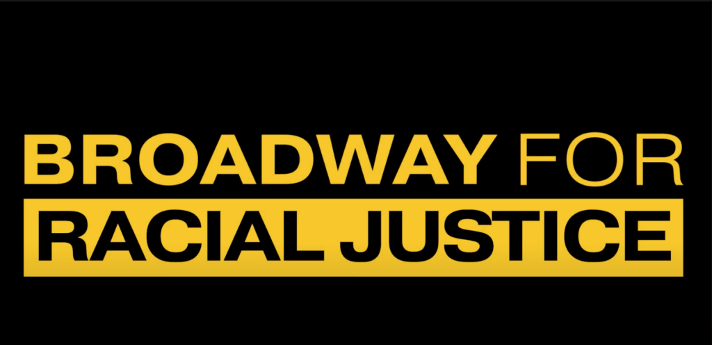 Logo for Broadway for Racial Justice