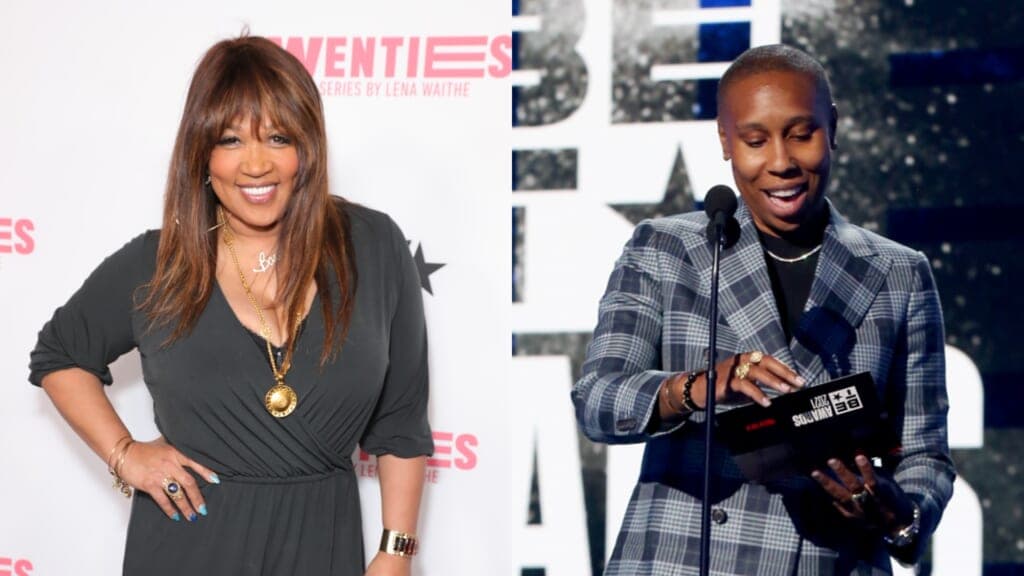 Comedian Kym Whitley and actor Lena Waithe