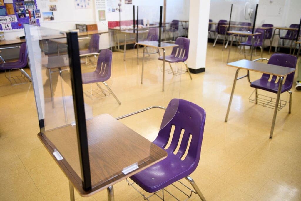 school desks
